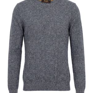 Moorer Grey Sweaters for men