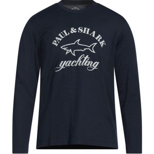 Paul & Shark Blue T-Shirt for men