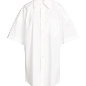 Toga White Shirt Cotton, Polyester, Polyurethane