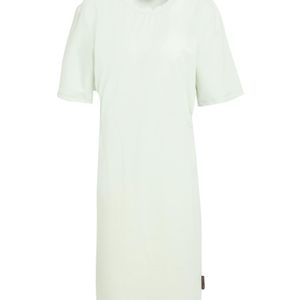 Isabelle Blanche White Light Midi Dress Polyamide, Viscose, Tencel, Elastane, Silk