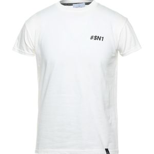 Camiseta Berna de hombre de color Blanco