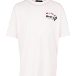 T-shirt di PAS DE MER in Bianco da Uomo