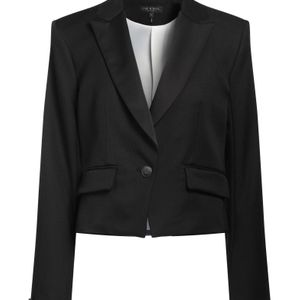 Rag & Bone Black Blazer Virgin Wool, Polyester