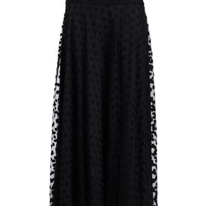 Moschino Black Maxi Skirt