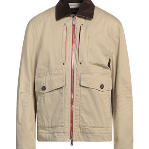DSquared² Natural Jacket Cotton, Elastane for men