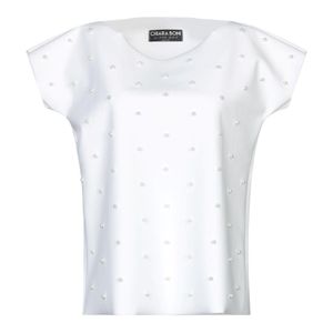 La Petite Robe Di Chiara Boni Weiß T-shirts