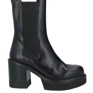 Paloma Barceló Black Reece Ankle Boots Leather