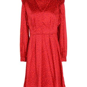 Robe courte Tara Jarmon en coloris Rouge