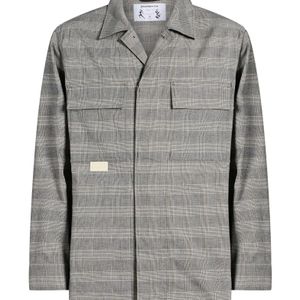 Department 5 Gray Jacket Polyester, Virgin Wool, Elastane for men