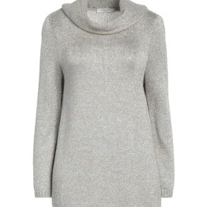 Charlott Gray Turtleneck Viscose, Polyester