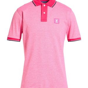 Psycho Bunny Pink Polo Shirts for men
