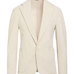 Exte White Blazer Cotton, Polyester for men