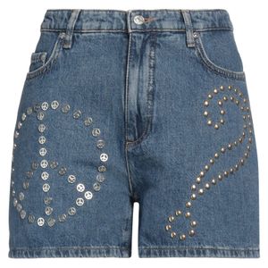 Moschino Blue Denim Shorts Cotton