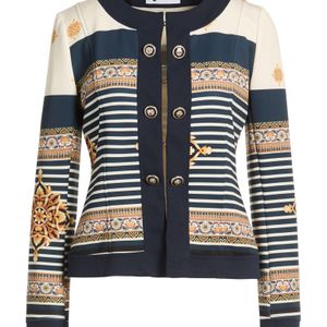 DOUBLE C Blue Jacket Polyester, Elastane