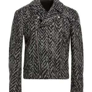 Kris Van Assche Black Jacket Wool, Polyamide for men