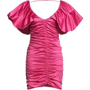 SIMONA CORSELLINI Pink Mini Dress