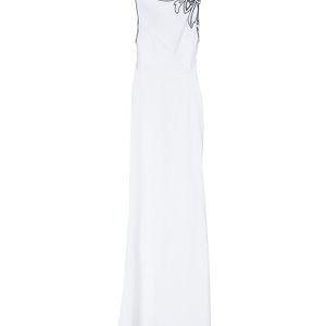 Robe longue Maria Grazia Severi en coloris Blanc