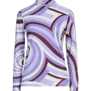 Raf Simons Purple T-Shirt Polyester, Elastane