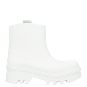 Chloé Weiß Stiefelette
