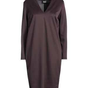 Alpha Studio Braun Mini-Kleid