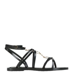 Céline Black Sandals Calfskin
