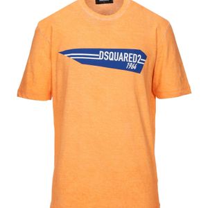 T-shirt di DSquared² in Arancione da Uomo