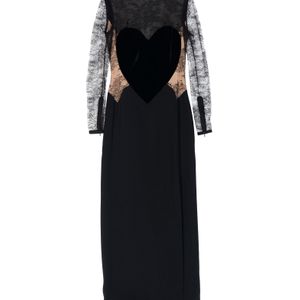 Robe longue Elie Saab en coloris Noir