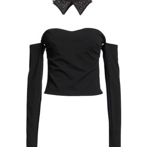 Haveone Black Top Polyester, Elastane