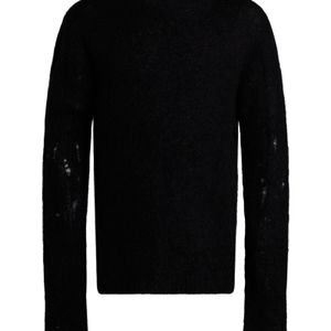 Thom Krom Black Sweater Alpaca Wool, Polyamide for men