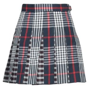 Thom Browne Blue Mini Skirt