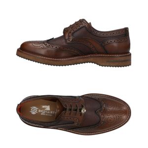 Brimarts Brown Lace-up Shoe for men