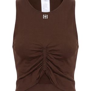 Wolford Brown Dark Top Polyamide, Elastane