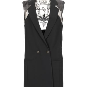 Robe courte Elisabetta Franchi en coloris Noir