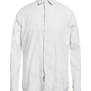 Canali White Shirt Cotton, Elastane for men