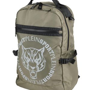 Philipp Plein Grey Rucksack for men