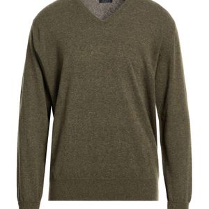 William Lockie Green Jumper for men