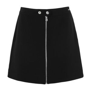 Calvin Klein Aライン ミニスカート ブラック