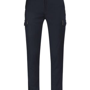 Myths Blue Pants Polyester, Wool, Elastane for men