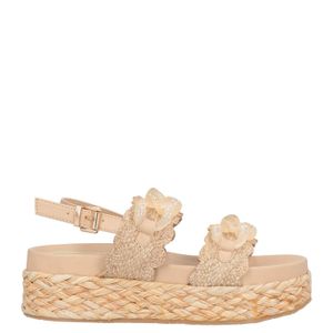 CafeNoir Natural Sandals