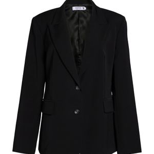 Please Black Blazer Polyester