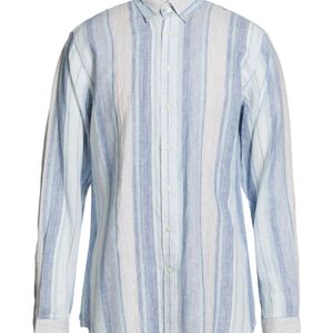 Hackett Blue Shirt Linen for men