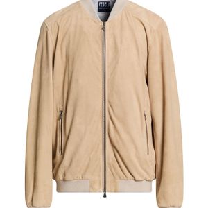 Fedeli Natural Jacket Lambskin, Cotton for men