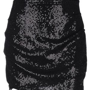 Mini-jupe Marcelo Burlon en coloris Noir