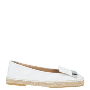Sergio Rossi White Espadrilles