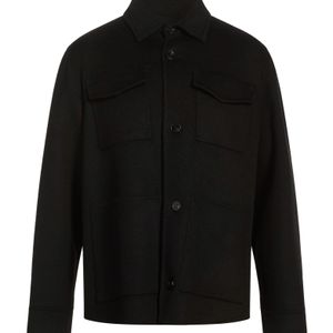 Paltò Black Fabbrica Jacket Wool, Nylon for men