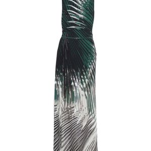 Robe longue Elie Saab en coloris Vert
