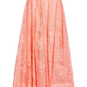 Dior Pink Maxi Skirt Cotton, Polyamide