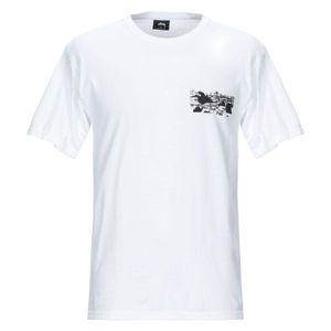 T-shirt Stussy pour homme en coloris Blanc