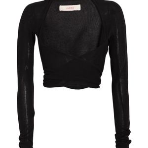 Jucca Black Wrap Cardigans