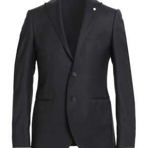 Luigi Bianchi Black Blazer for men